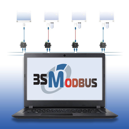 MODBUS RTU communication through computer 