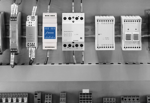 I/O Modul DIN-Schienenmontage