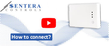 How to connect a room sensor for CO2?