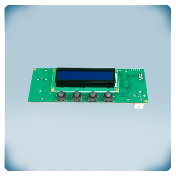 PCB with terminal block and components