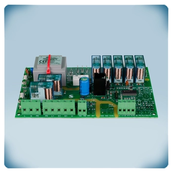 Printed circuit board with mounted components for STVS1-25LXX