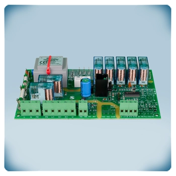 Picture of electronic circuit board