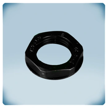 Black plastic component