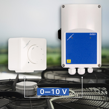 Variable fan speed controllers in ventilation systems