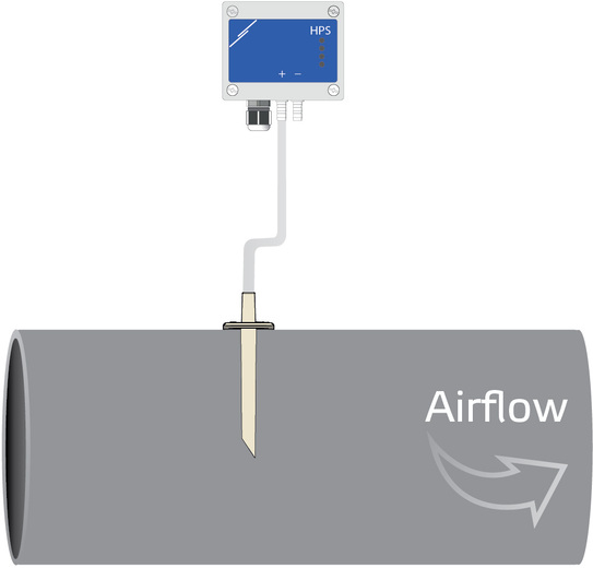 Sensor luchtvolumestroom